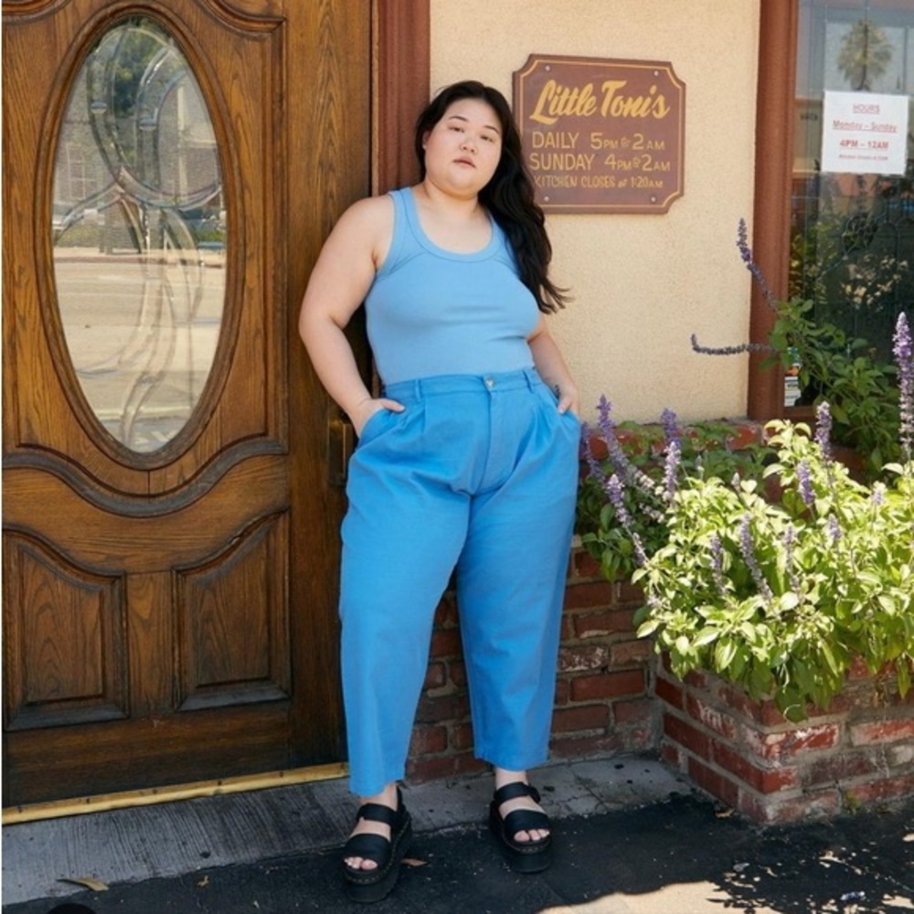 Big bud press blue trousers 3xl petite NEW SIZING